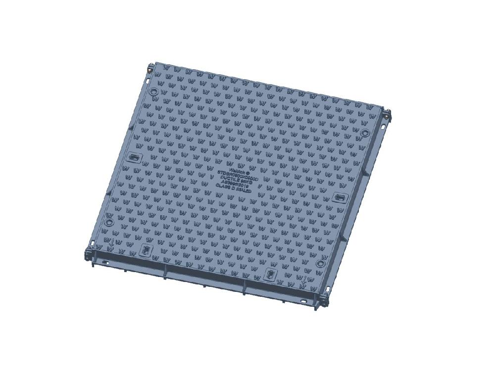reece 900mm x 900mm Class D Ductile Iron Solid Top Cover And Frame