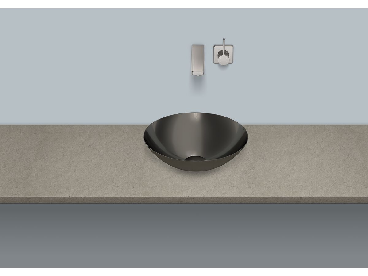 Reece Alape Circa Above Counter Basin 360mm Dark Iron