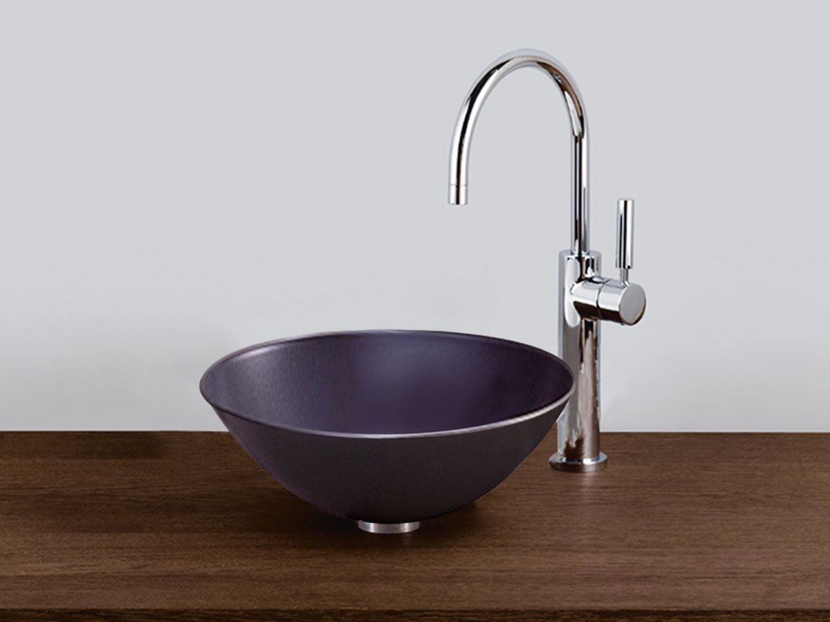 Reece Alape Circa Above Counter Basin 360mm Matte Black