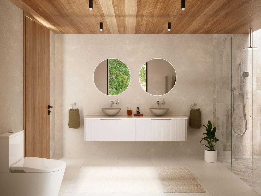 Reece Alape Circa Above Counter Basin 360mm Terra Matte Gravel