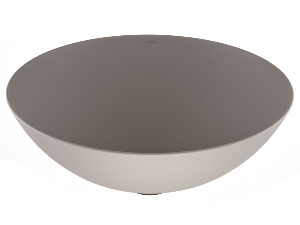 reece Alape Circa Above Counter Basin 360mm Terra Matte Oyster