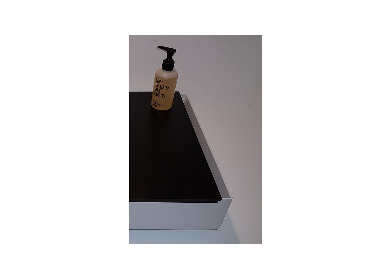 Reece Alape Metaphor Sliding Tray 375mm Matte Black