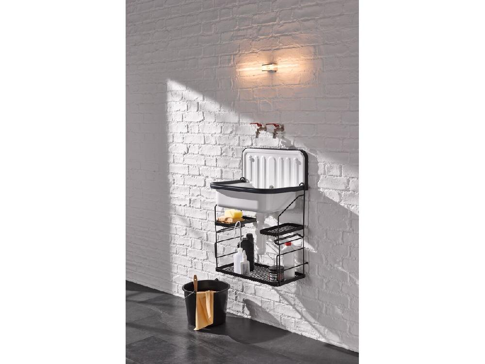 Reece Alape Utensilo Steel Frame For Alape Klassiker Wall Basin Matte Black