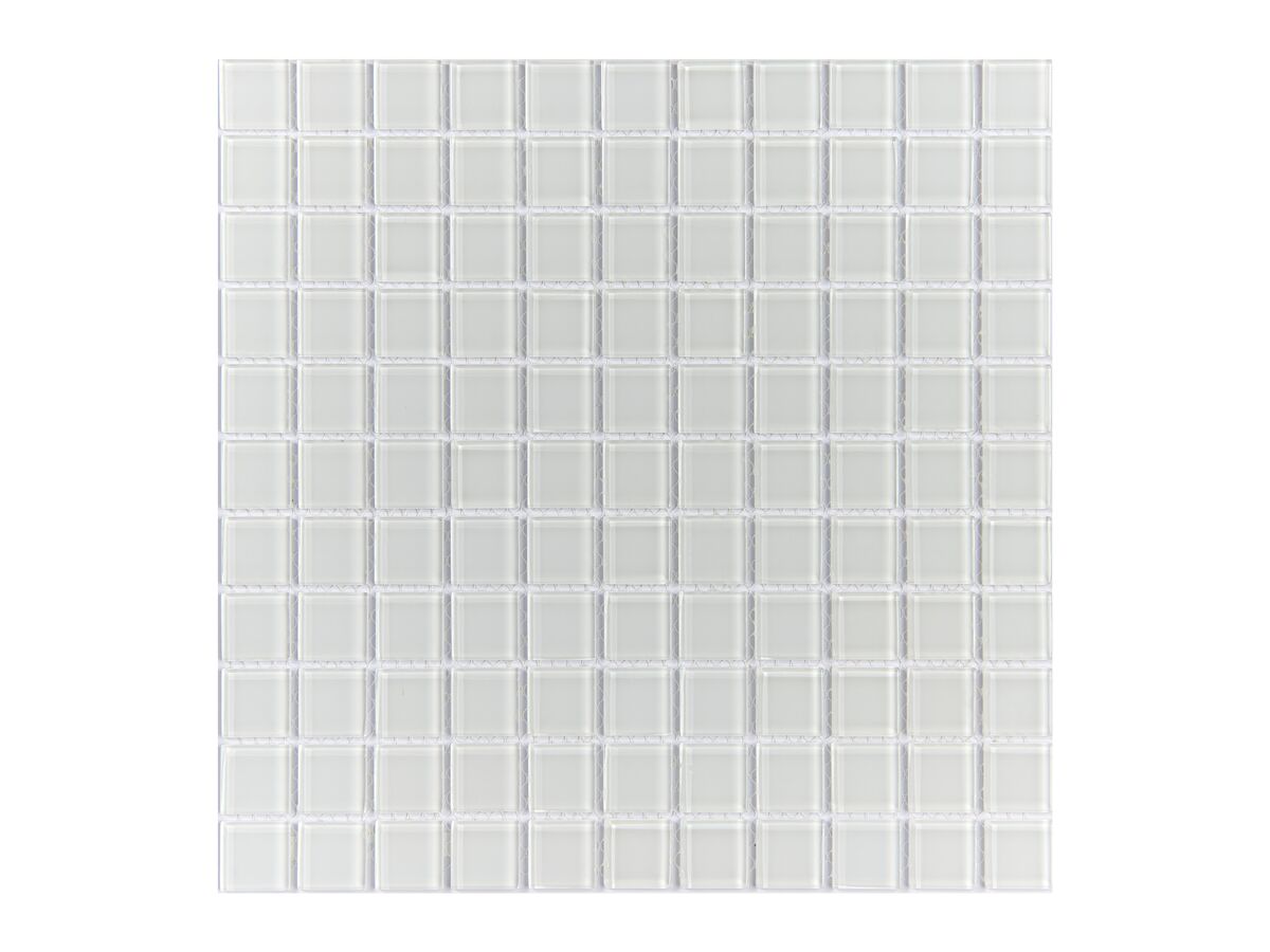 reece Amalfi Bianco Crystal Glass 36mm x 36mm (sqmtr)