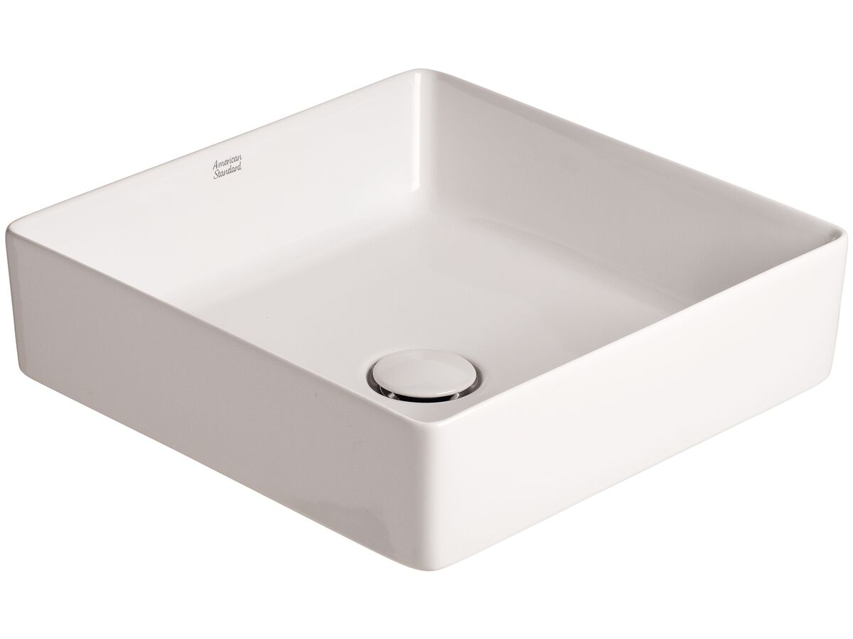 reece American Standard Acacia SupaSleek Vessel Basin 420mm No Taphole White reece American Standard Acacia SupaSleek Vessel Basin 420mm No Taphole White