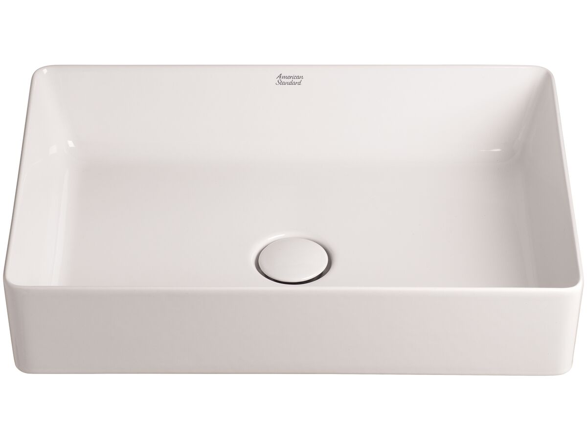 Reece American Standard Acacia SupaSleek Vessel Basin 550mm No Taphole White