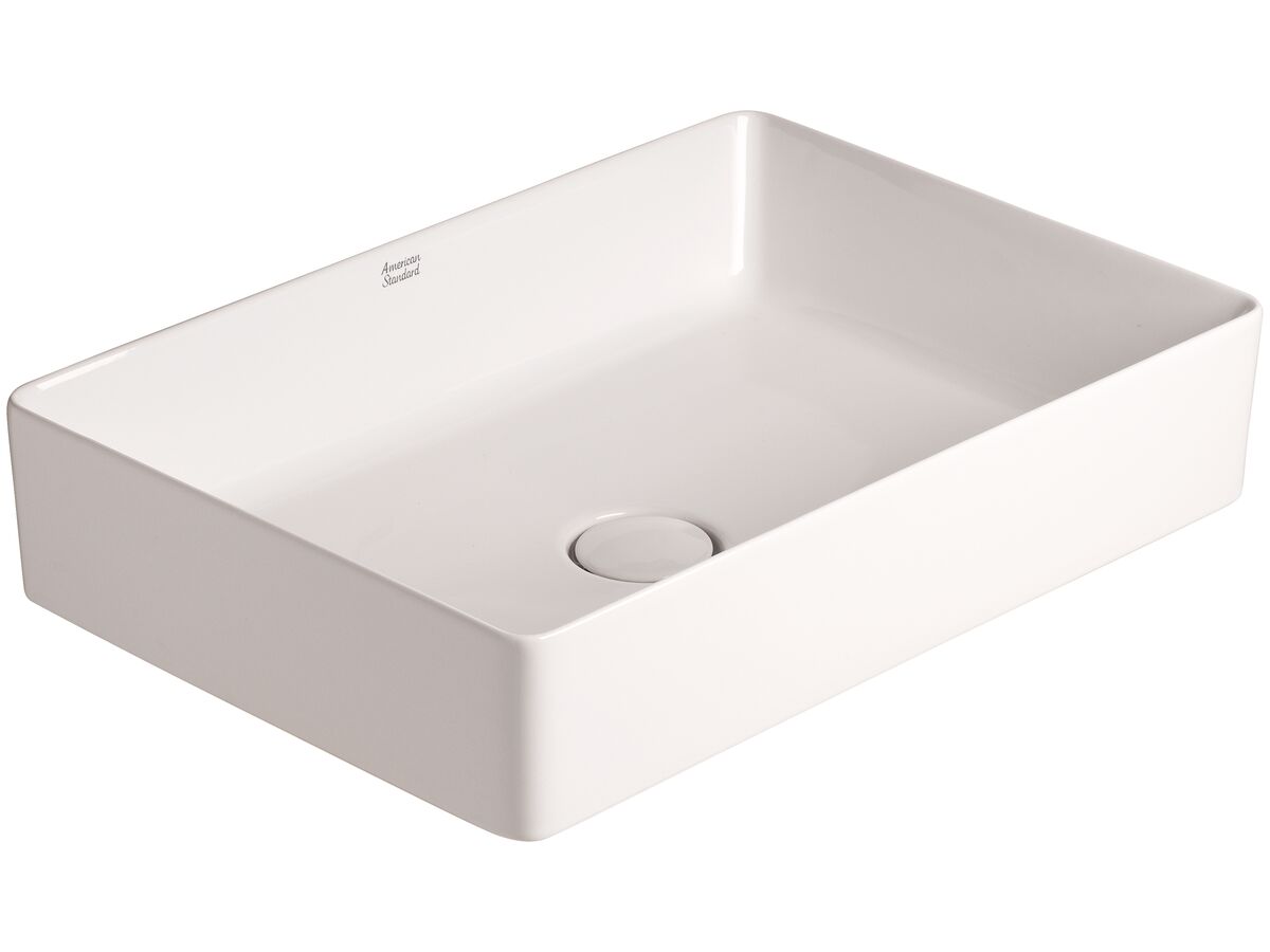 reece American Standard Acacia SupaSleek Vessel Basin 550mm No Taphole White reece American Standard Acacia SupaSleek Vessel Basin 550mm No Taphole White