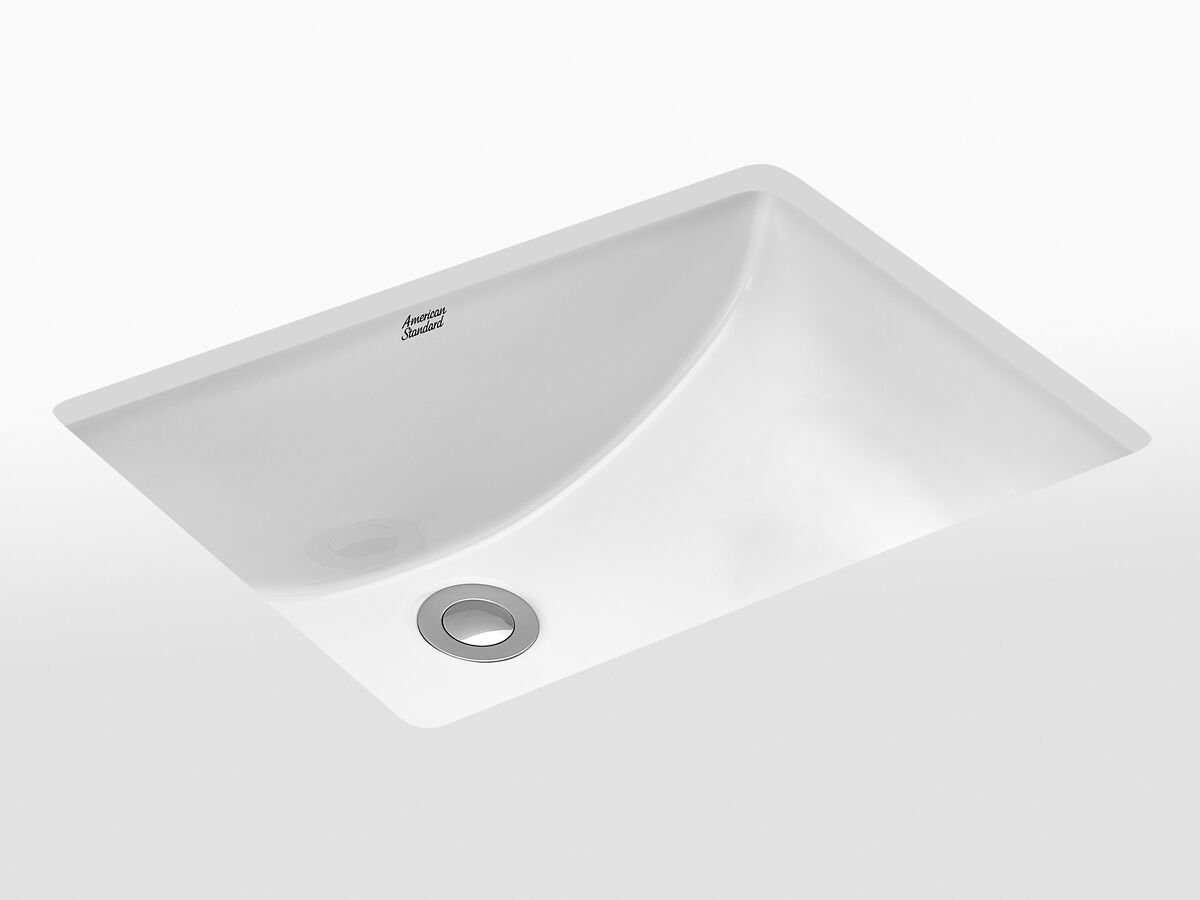 reece American Standard Cygnet Under Counter Basin No Taphole White