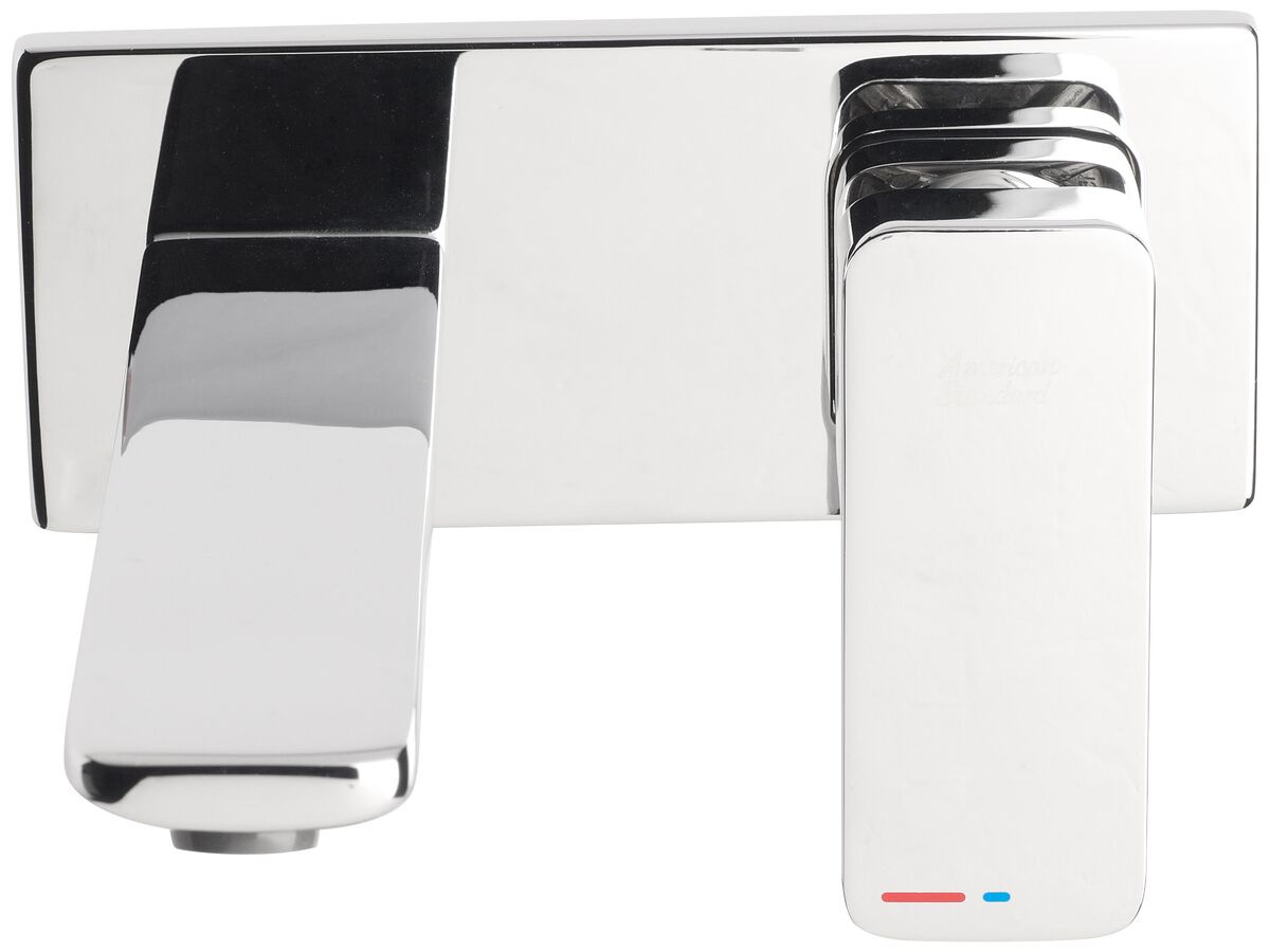 Reece American Standard Cygnet Wall Basin Mixer Tap Set Chrome (4 Star)