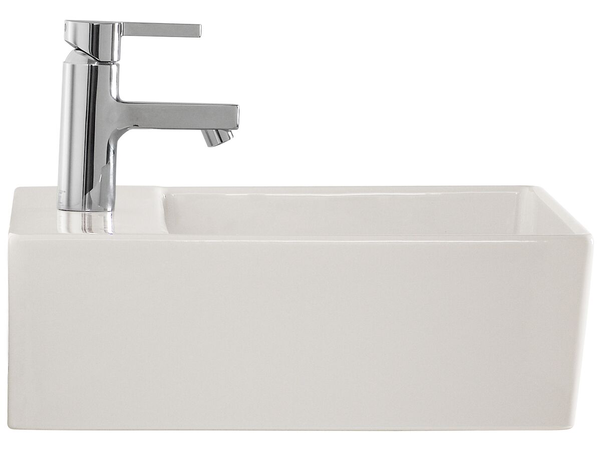 Reece American Standard Heron Square Counter Basin 1 Taphole White