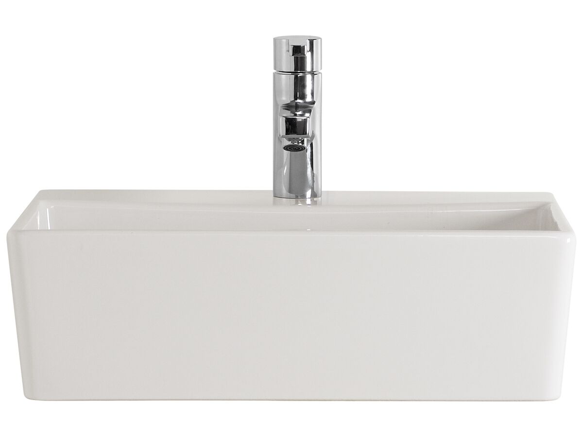 Reece American Standard Heron Square Counter Basin 1 Taphole White