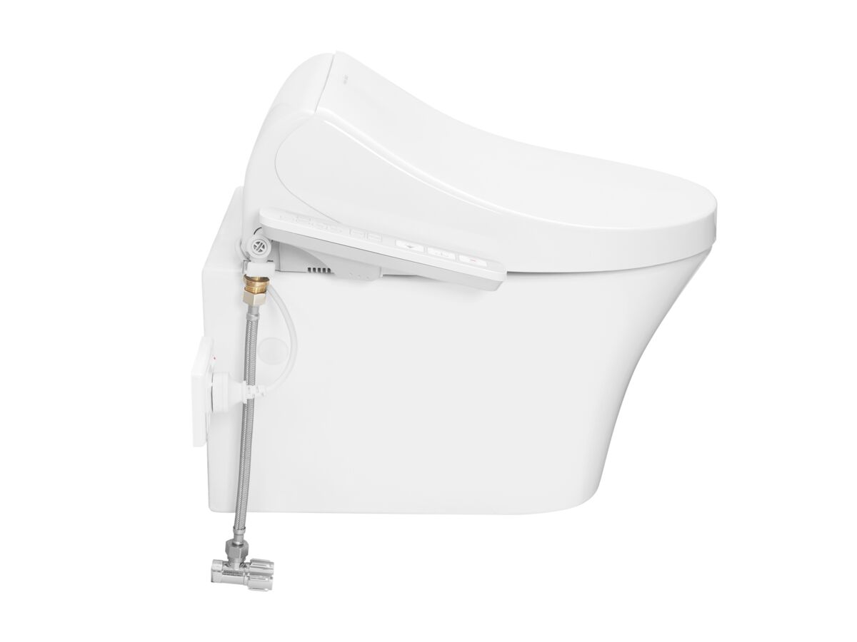 Reece American Standard Signature Hygiene Rim Wall Hung Pan With SpaLet E-Bidet Seat (4 Star)