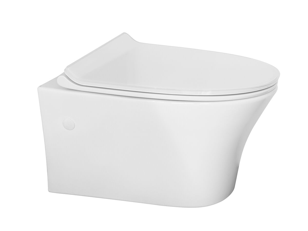 reece American Standard Signature Hygiene Rim Wall Hung Pan Crysta Sleek with Soft Close Quick Release White Seat (4 Star) reece American Standard Signature Hygiene Rim Wall Hung Pan Crysta Sleek with Soft Close Quick Release White Seat (4 Star)