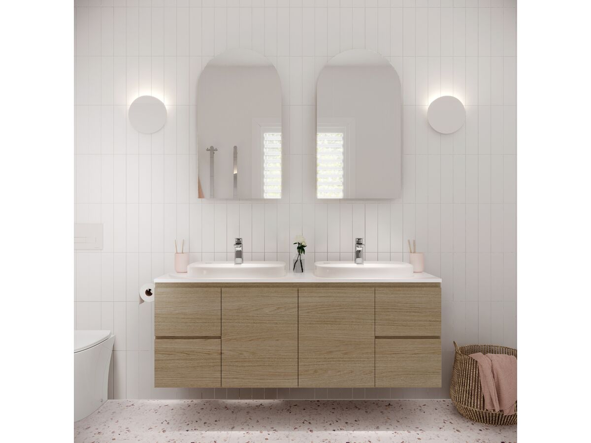 Reece American Standard Signature Semi Inset Basin 1 Taphole 550mm White