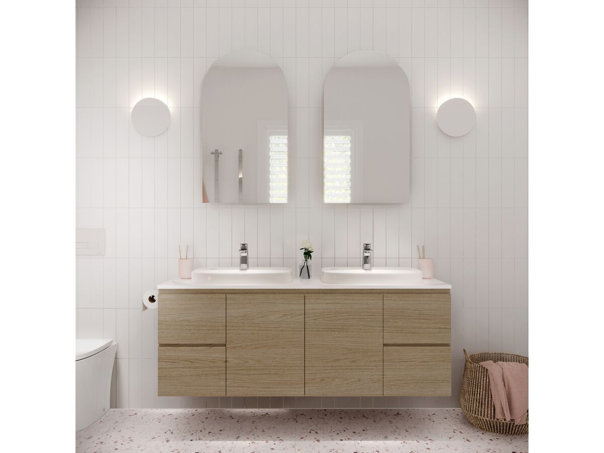 Reece American Standard Signature Semi Inset Basin 1 Taphole 550mm White