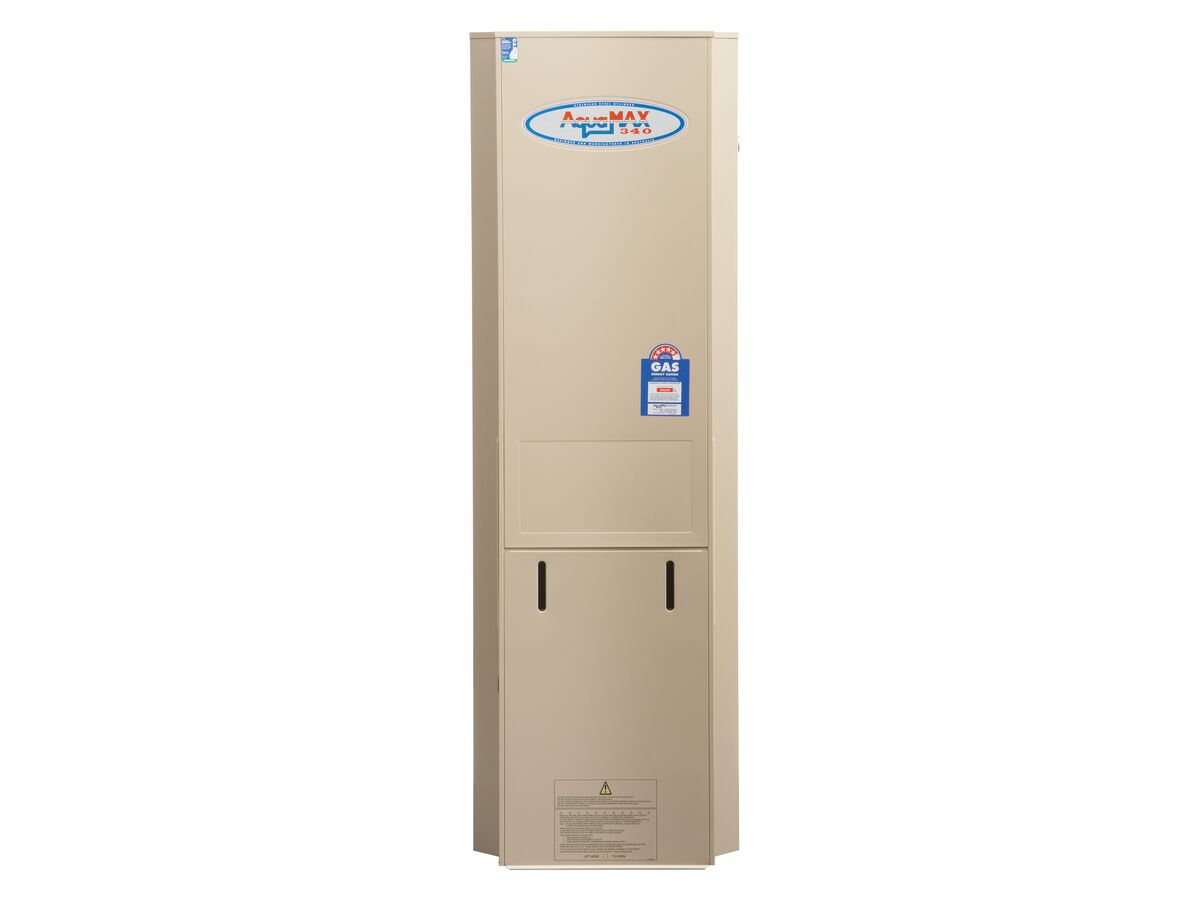 reece Aquamax 340 5 Star 155L Natural Gas Stainless Steel Hot Water System