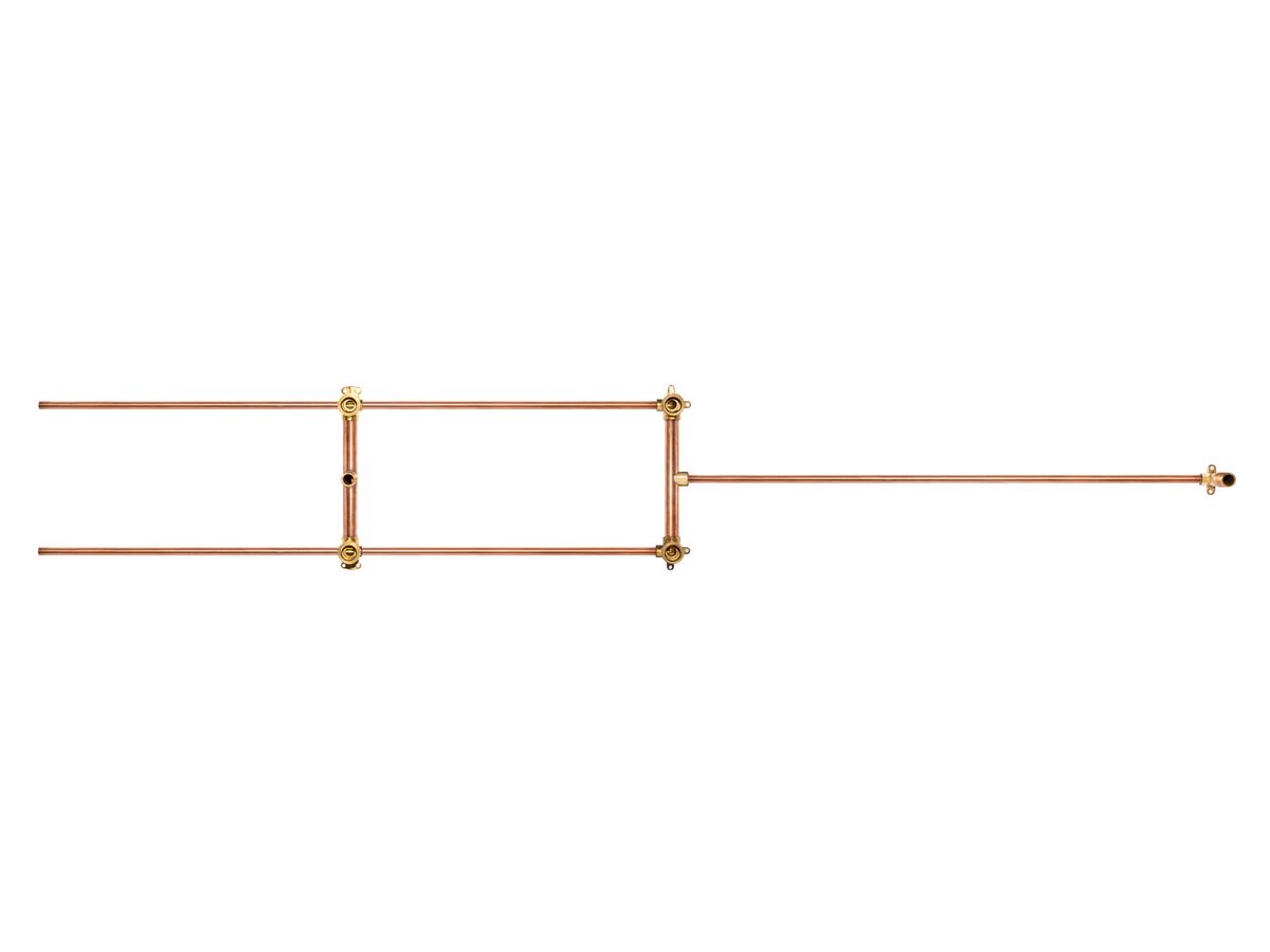 reece Ardent Bath & Shower Assembly 200mm Centre with 300mm Tails Bottom Entry
