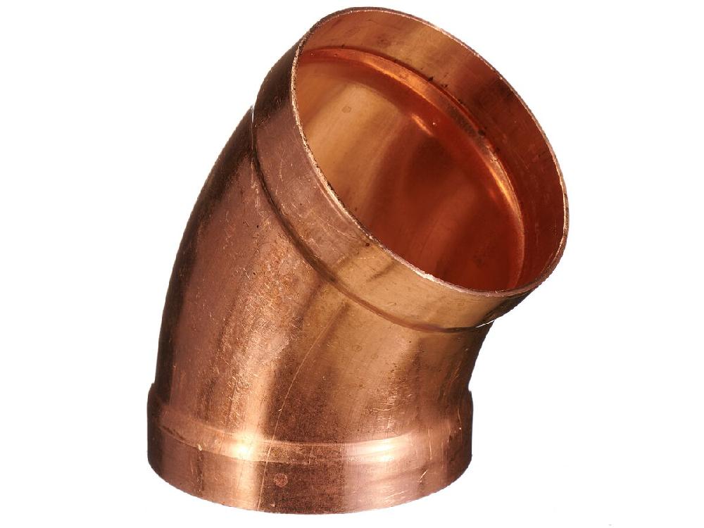 reece Ardent Copper Bend High Pressure 100mm x 45 Degree x 1 Diameter Radius