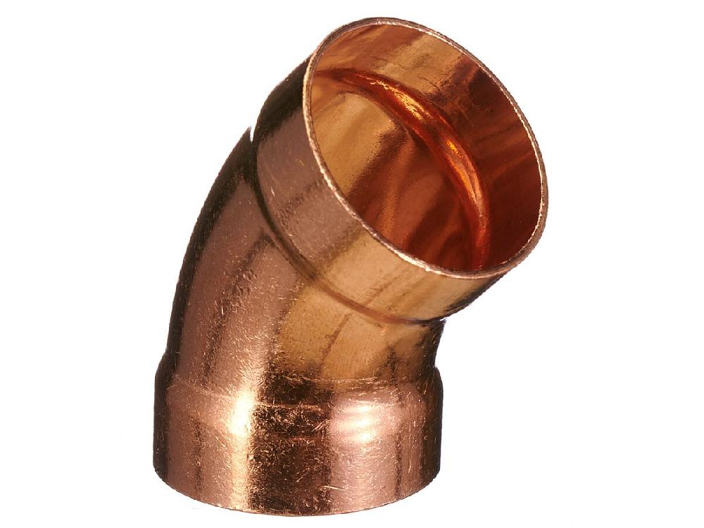 reece Ardent Copper Bend High Pressure 40mm x 45 Degree x 1 Diameter Radius