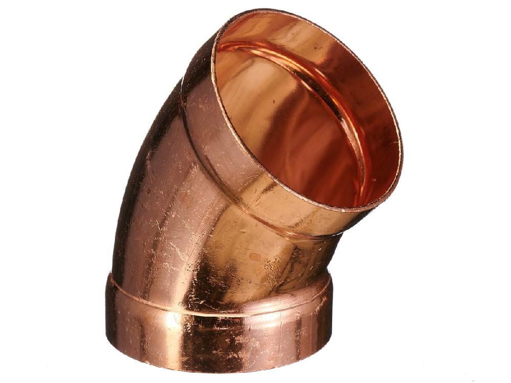 reece Ardent Copper Bend High Pressure 80mm x 45 Degree x 1 Diameter Radius