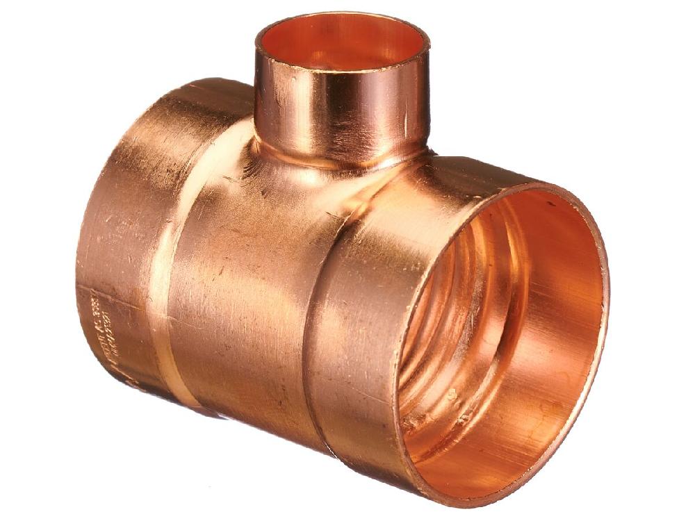 reece Ardent Copper Reducing Tee High Pressure 50mm x 25mm