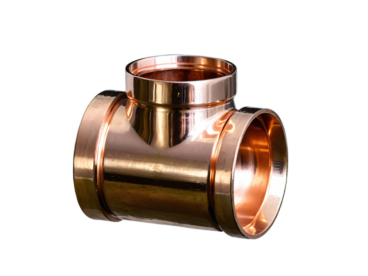 reece Ardent Copper Reducing Tee High Pressure 80mm x 65mm