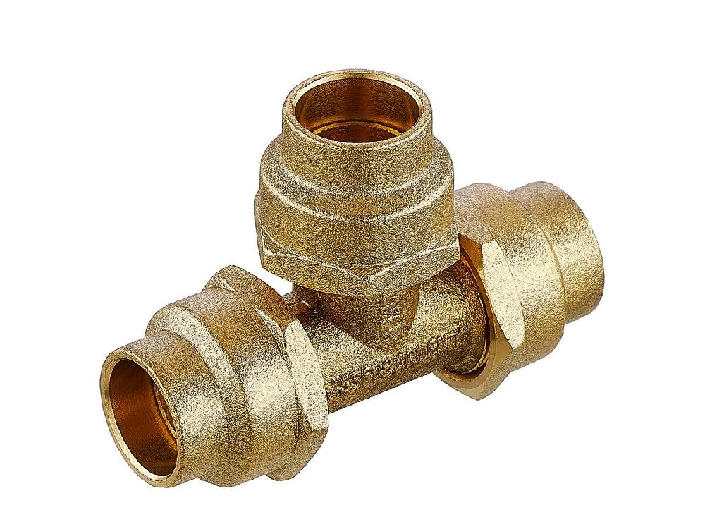 reece Ardent Lead Free Brass Compression Flared Tee TUT 20C