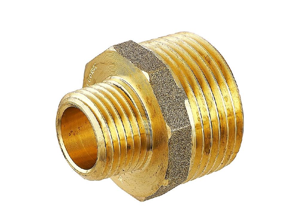 reece Ardent Lead Free Brass Hex Nipple Reducing 25mm x 15mm