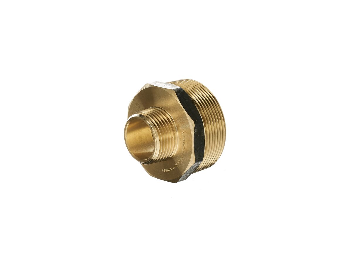 reece Ardent Lead Free Brass Hex Nipple Reducing 50mm x 25mm