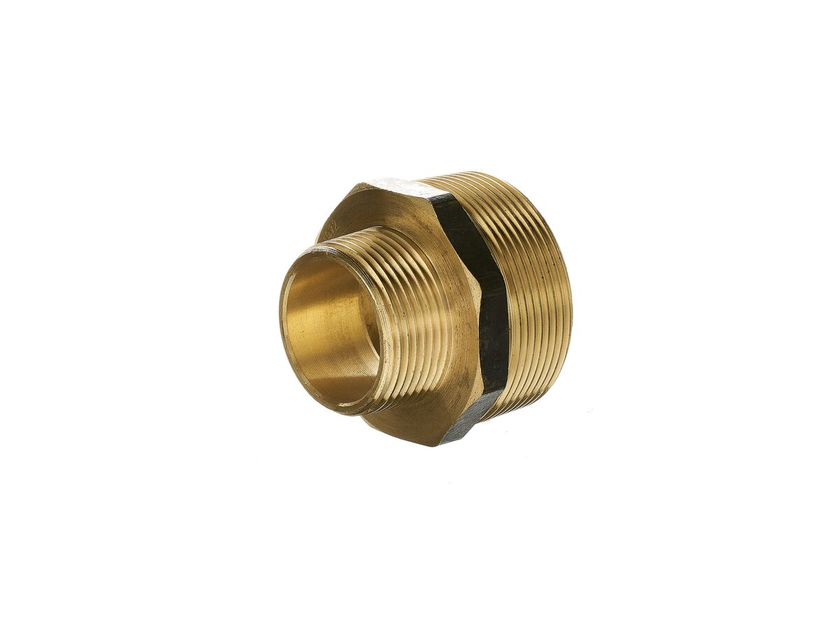reece Ardent Lead Free Brass Hex Nipple Reducing 50mm x 32mm