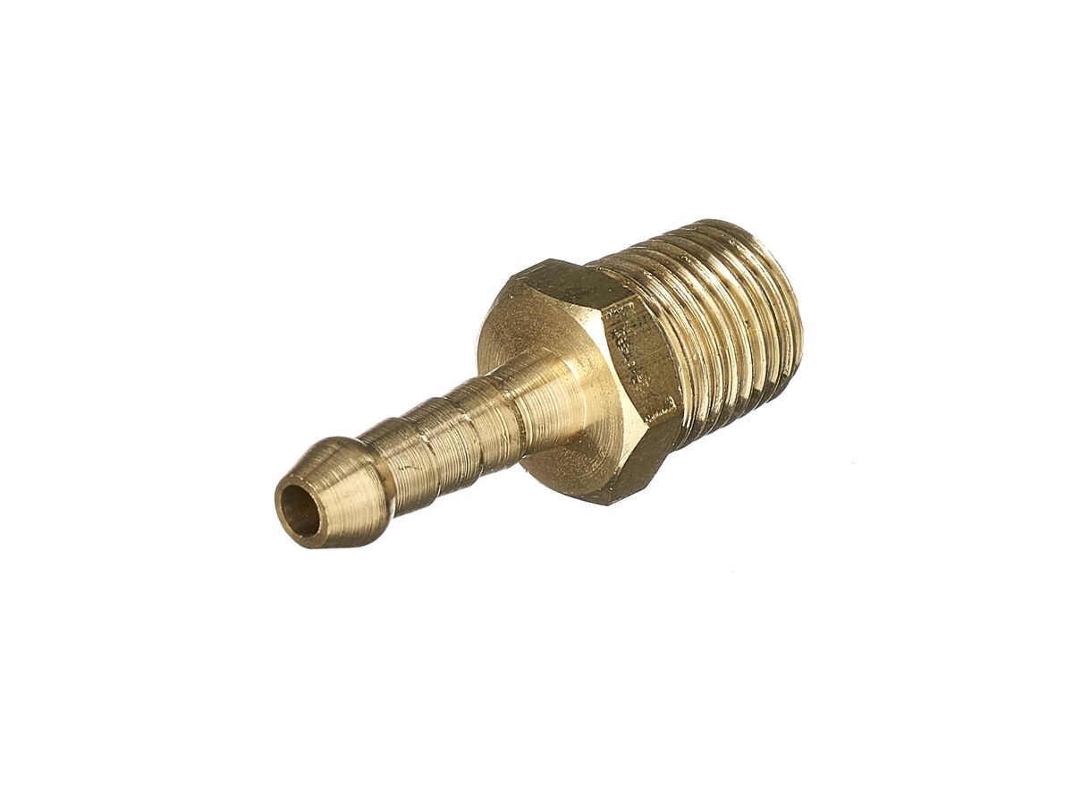 reece Ardent Lead Free Brass Hose Barb 6mm Male x 6mm Hose