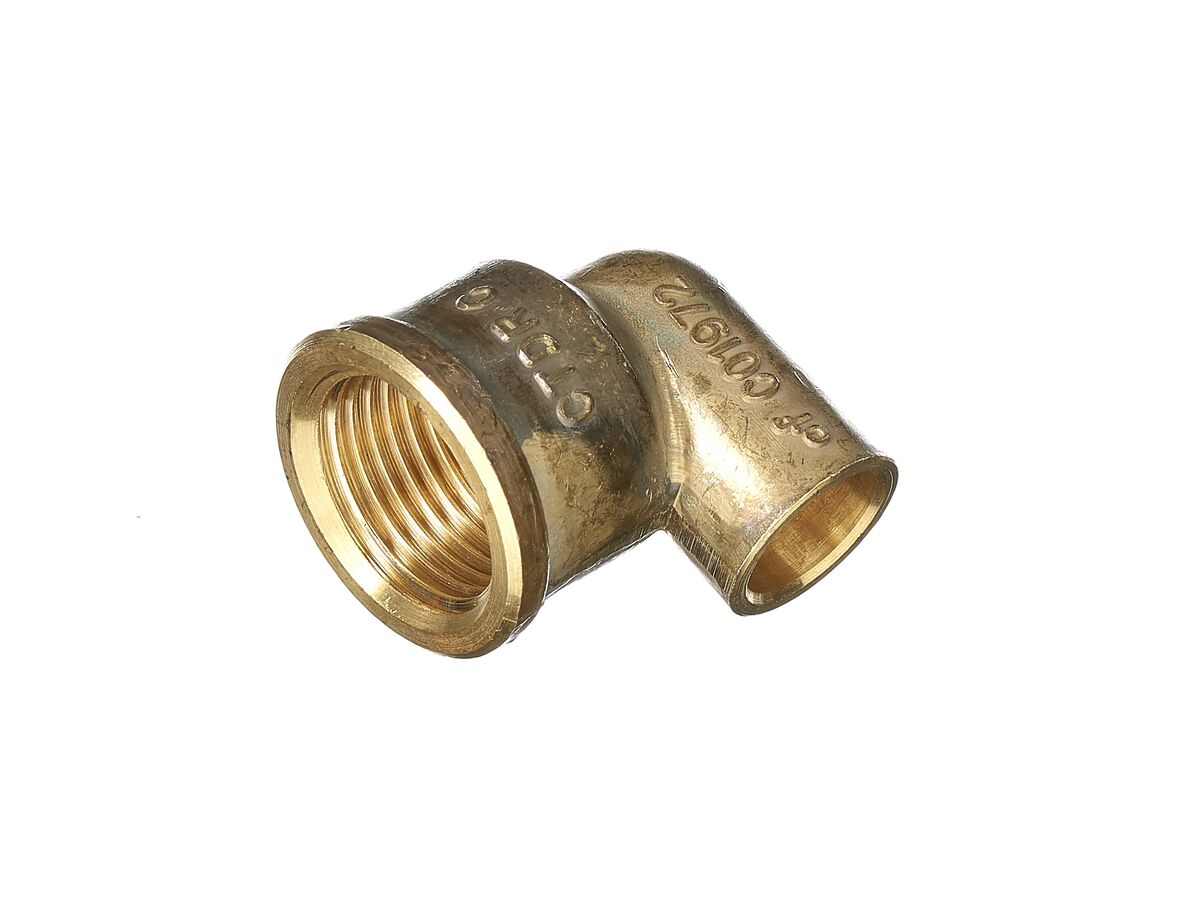 reece Ardent Lead Free Capillary W14 Elbow 15mm x 15mm Female