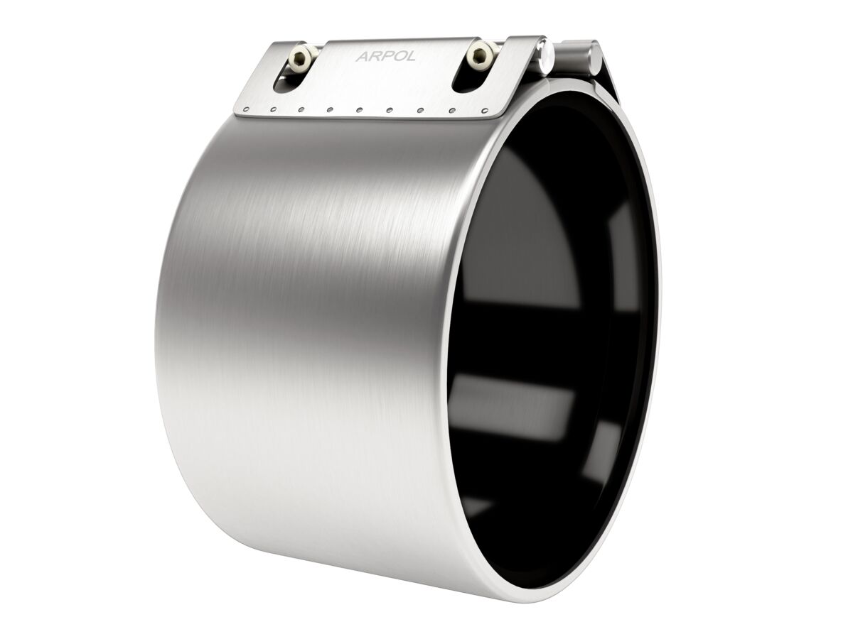 reece Arpol Install Pipe Coupling IEZ_W5 EPDM Seal 1226-1236 PN7 200mm Wide