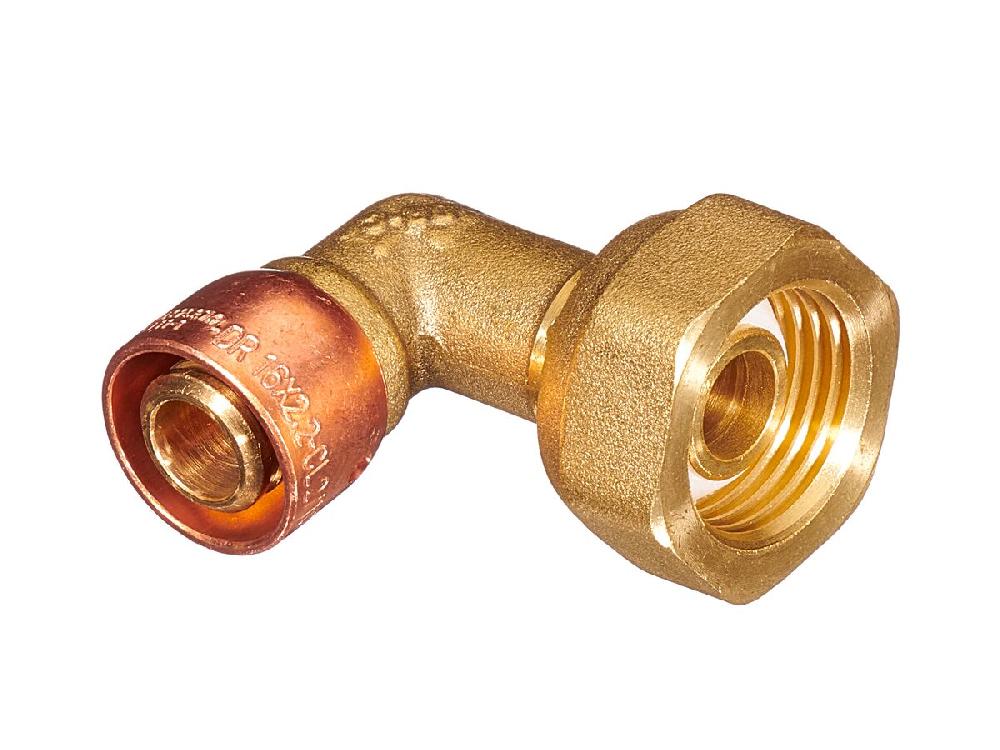 reece Auspex Lead Free Loose Nut Elbow 16mm x 1/2" Female