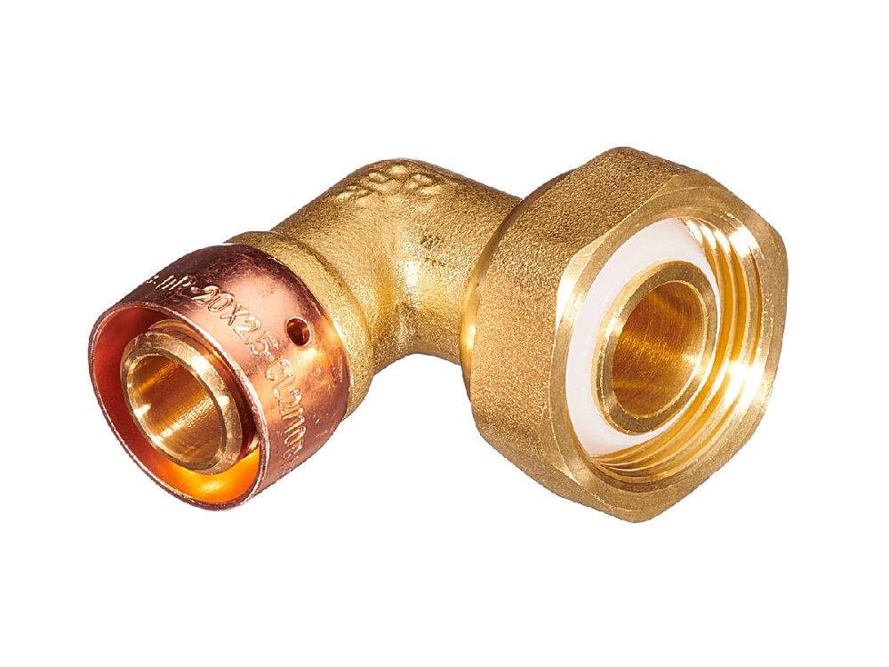 reece Auspex Lead Free Loose Nut Elbow 20mm x 3/4" Female