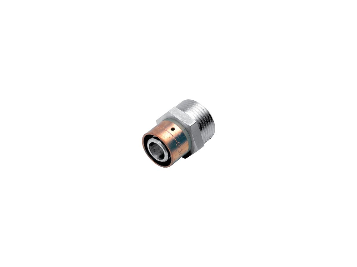 reece Auspex Stainless Steel Adaptor Male 16mm x 1/2"