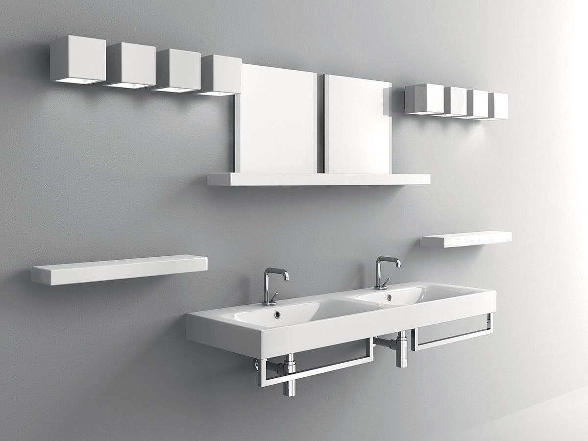 Reece AXA Cento Front Basin Towel Rail 555mm Chrome