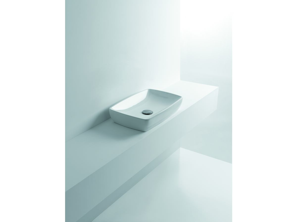 Reece AXA H10 Rectangle Counter Basin 500 X 320mm White