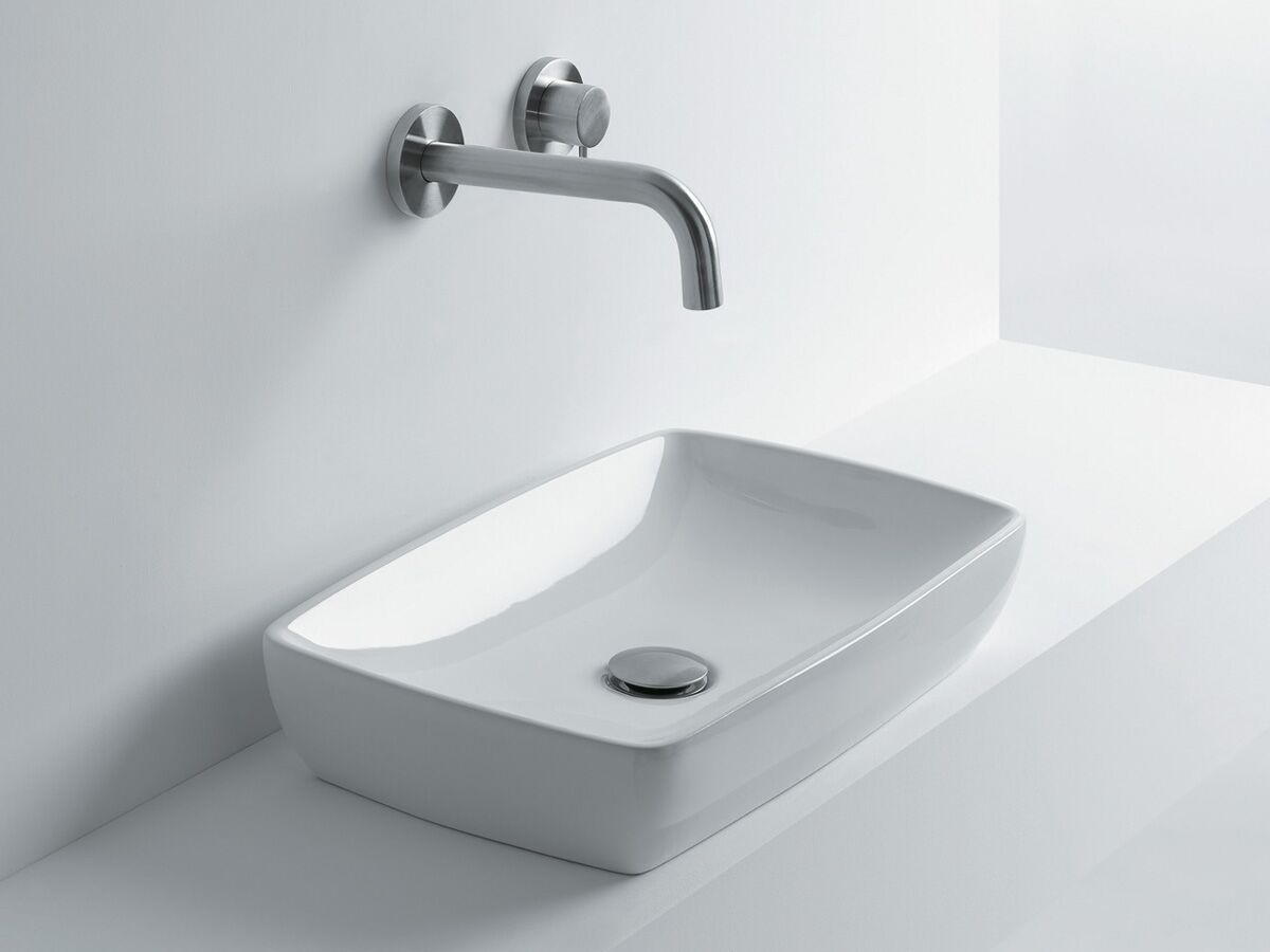 Reece AXA H10 Rectangle Counter Basin 500 X 320mm White