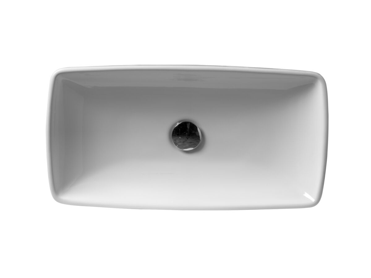 reece AXA H10 Rectangle Counter Basin 600 x 320mm White