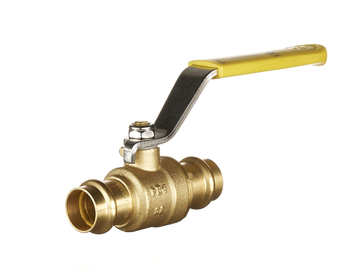 reece B-Press Gas Ball Valve w/ Lever Handle 20mm Copper