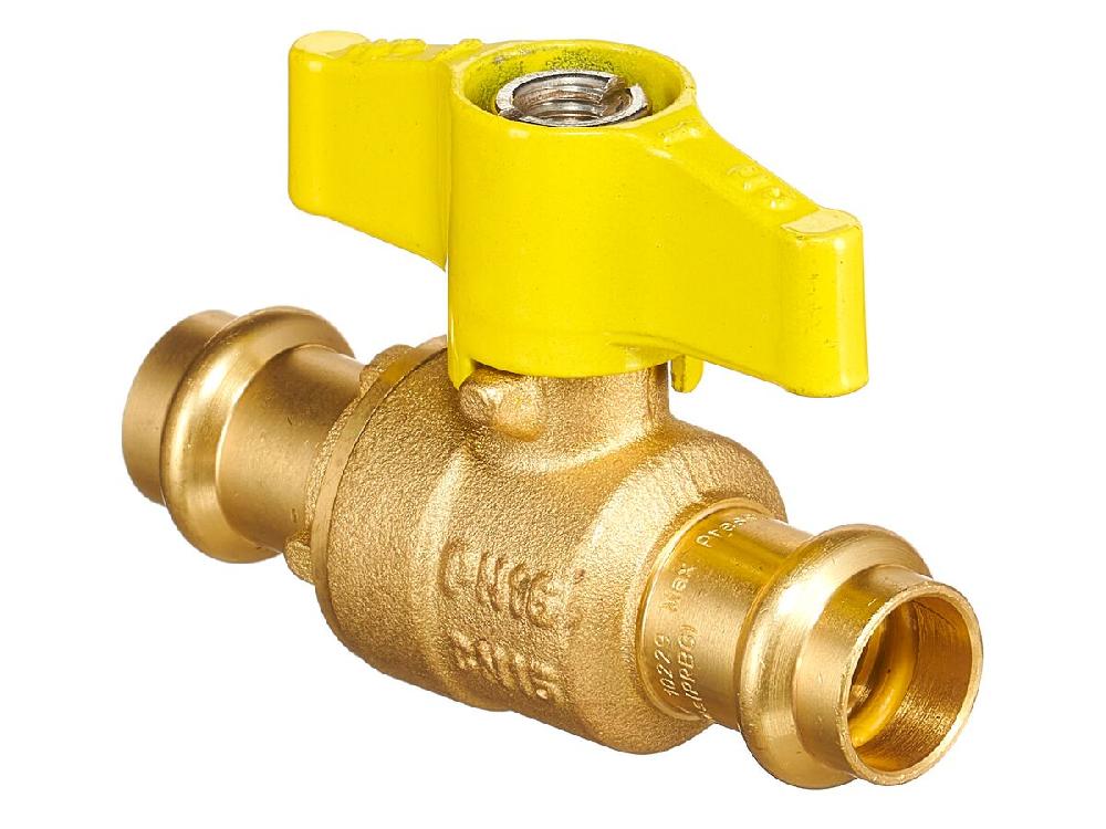 reece B-Press Gas Ball Valve w/ T-Handle 15mm Copper