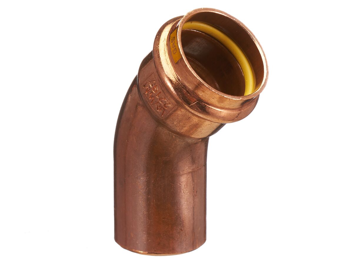 reece B-Press Gas Elbow (Male x Female) 45 Degrees 32mm