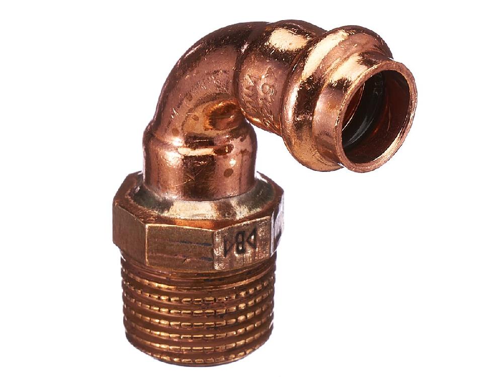 reece B-Press Lead Free Water Male Elbow 15mm x 15mm BSPM