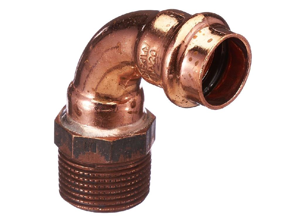 reece B-Press Lead Free Water Male Elbow 20mm x 20mm BSPM