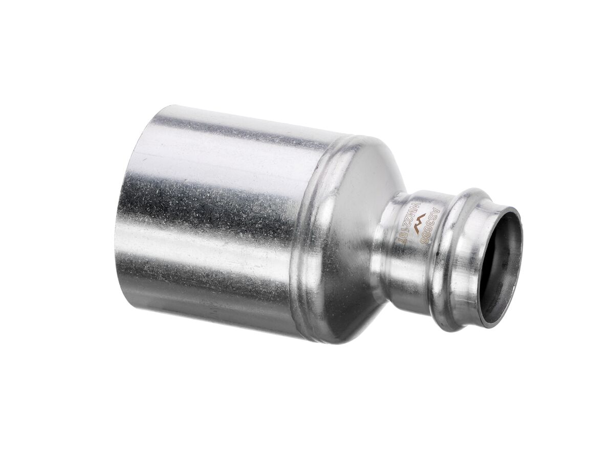reece B-Press Stainless Steel Fitting Reducer 54mm x 28mm