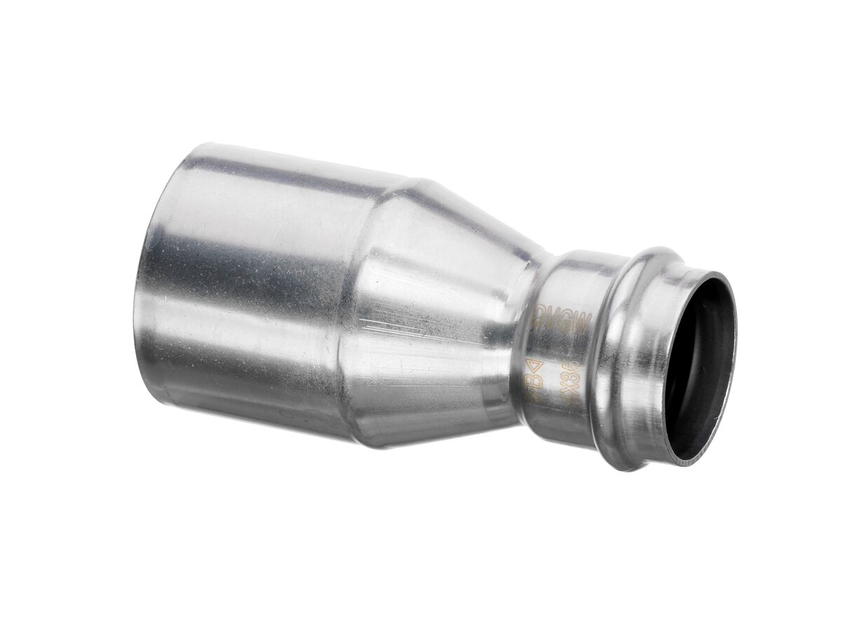 reece B-Press Stainless Steel Fitting Reducer 54mm x 35mm