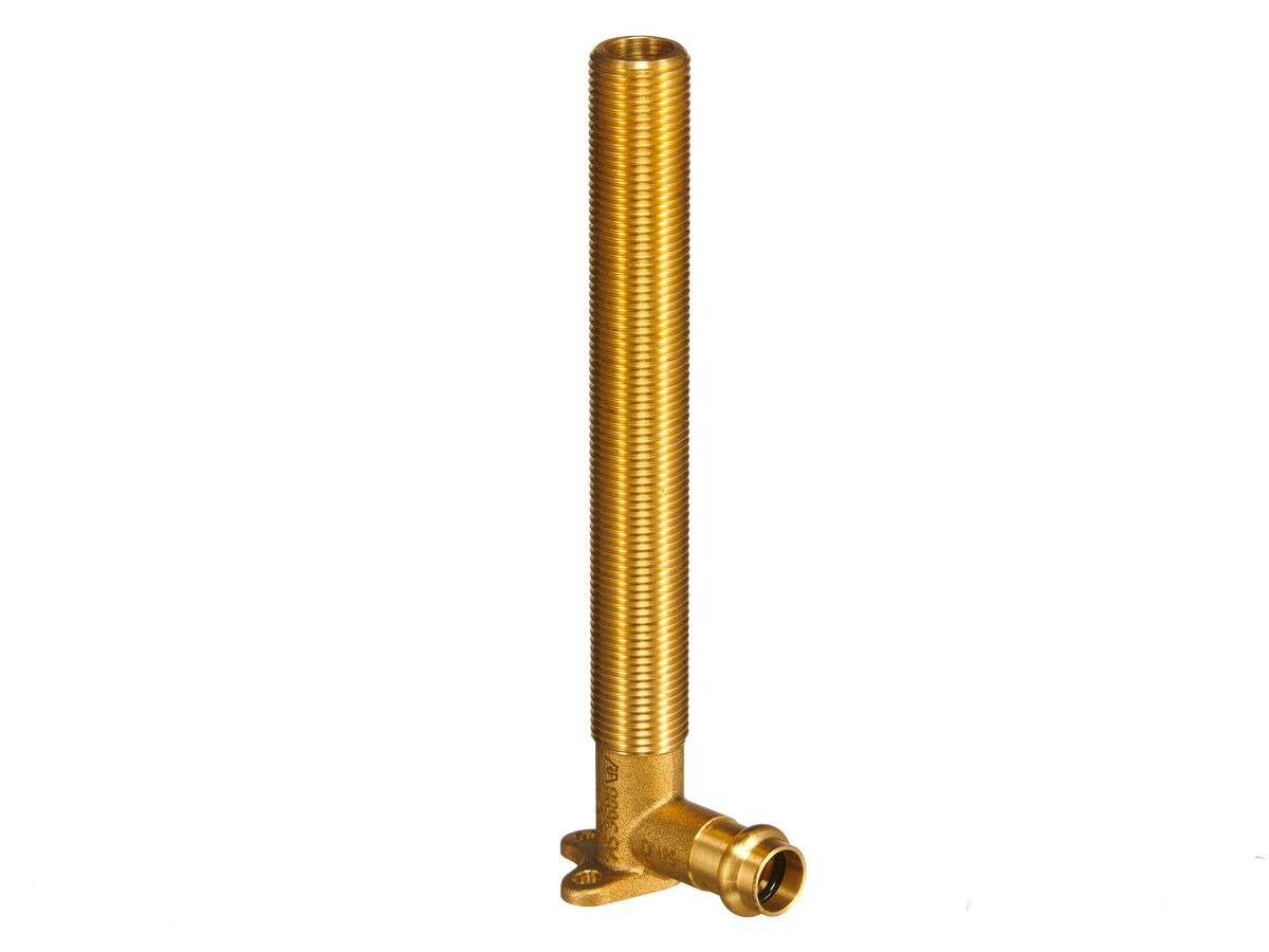 reece B-Press Water Backplate Elbow 15mm x 15mm BSPM 180mm Long Extension