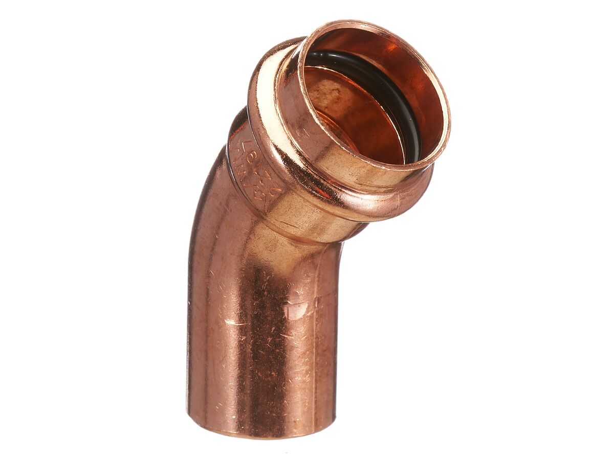 reece B-Press Water Elbow Male x Female 45 Degree 25mm (New)