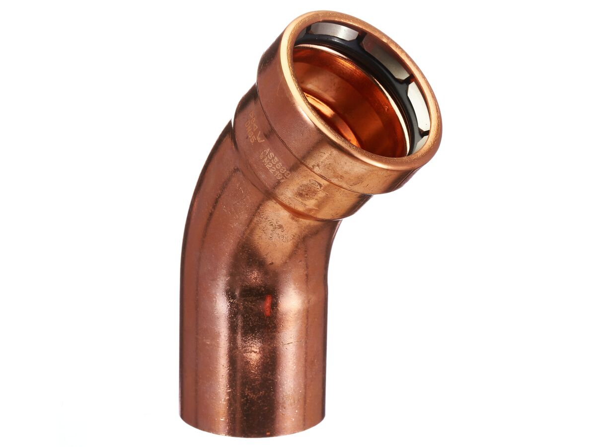 reece B-Press Water Elbow (Male x Female) 45 Degrees 65mm